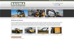 Desktop Screenshot of bauma-gmbh.com
